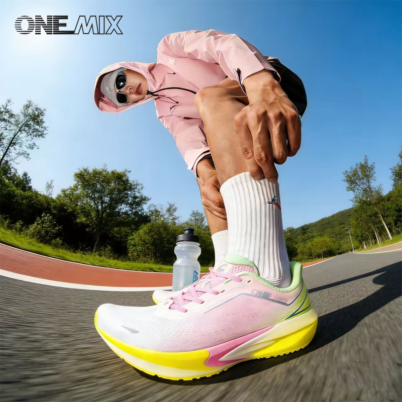 Reflective Night Running Shoes - ONEMIX hardloopschoenen voor heren Superlichte outdoor