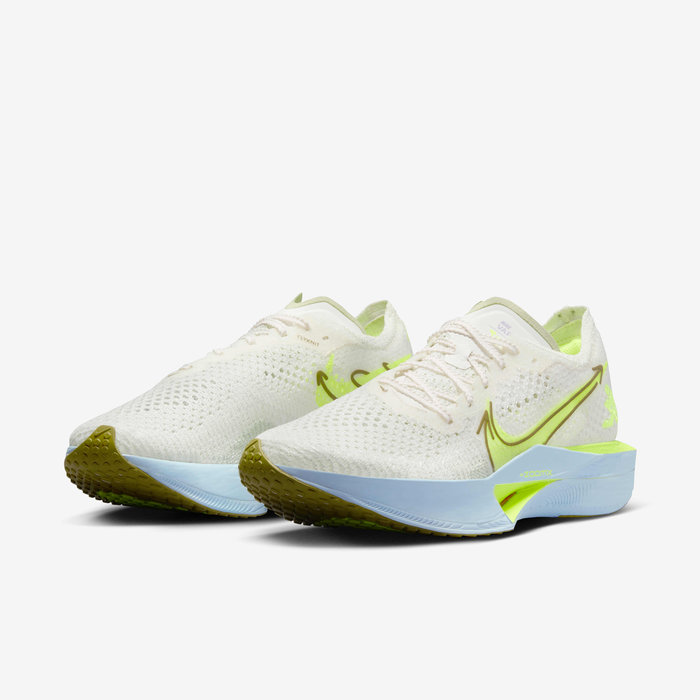Carbon Plate Marathon Racing Shoes - Nike ZoomX Vaporfly 3 Dames Wit