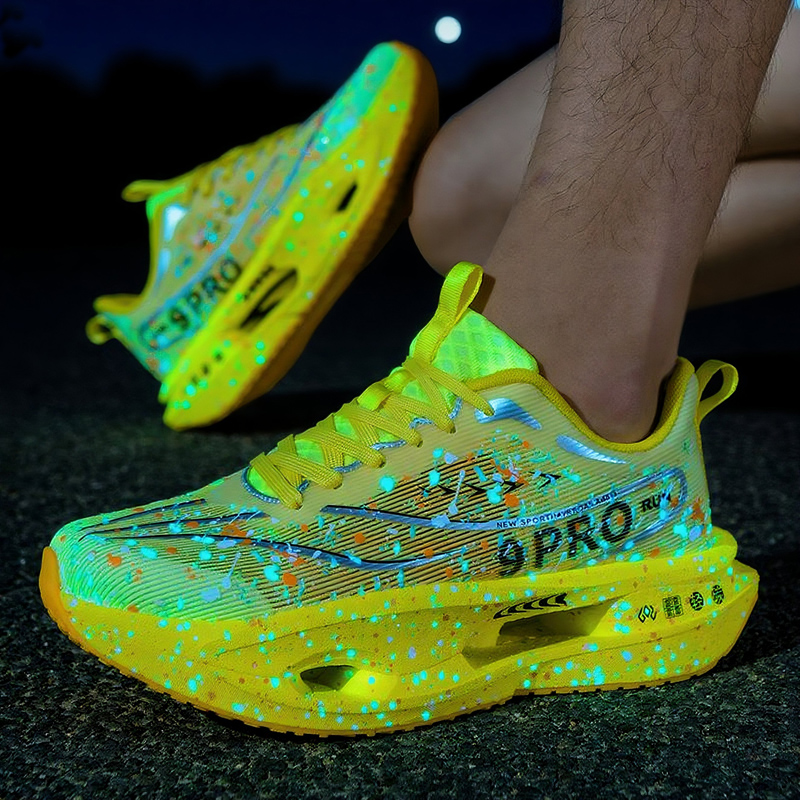 Reflective Night Running Shoes - Nieuwe zachte zool demping loopschoenen voor