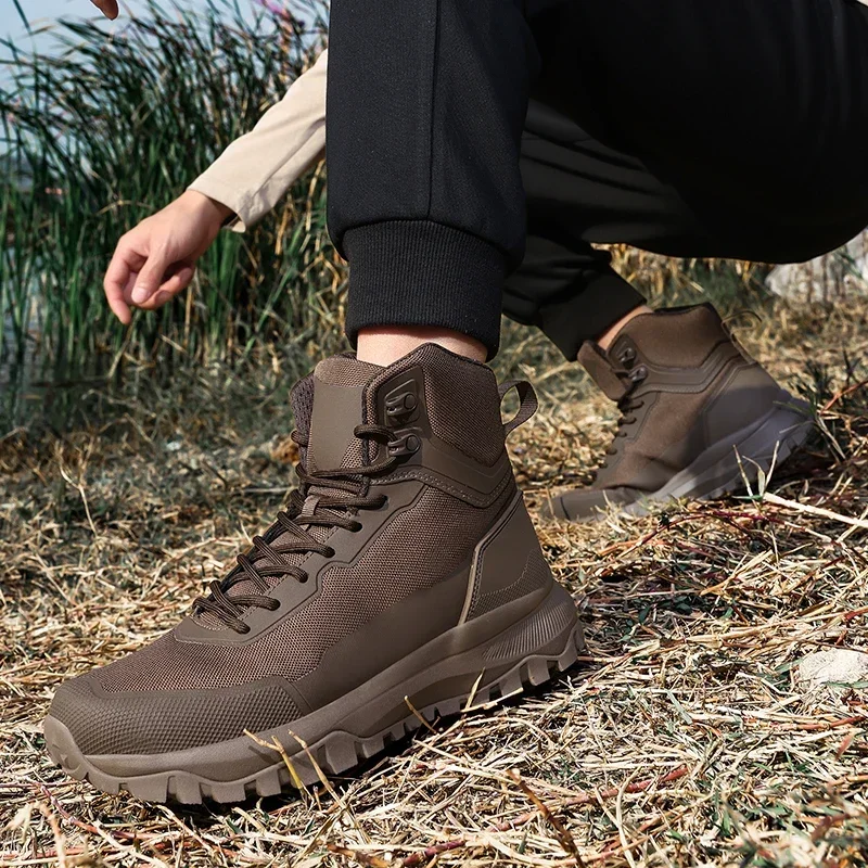 Boots - Hoge herenlaarzen, wandelschoenen, heren outdoor schoenen