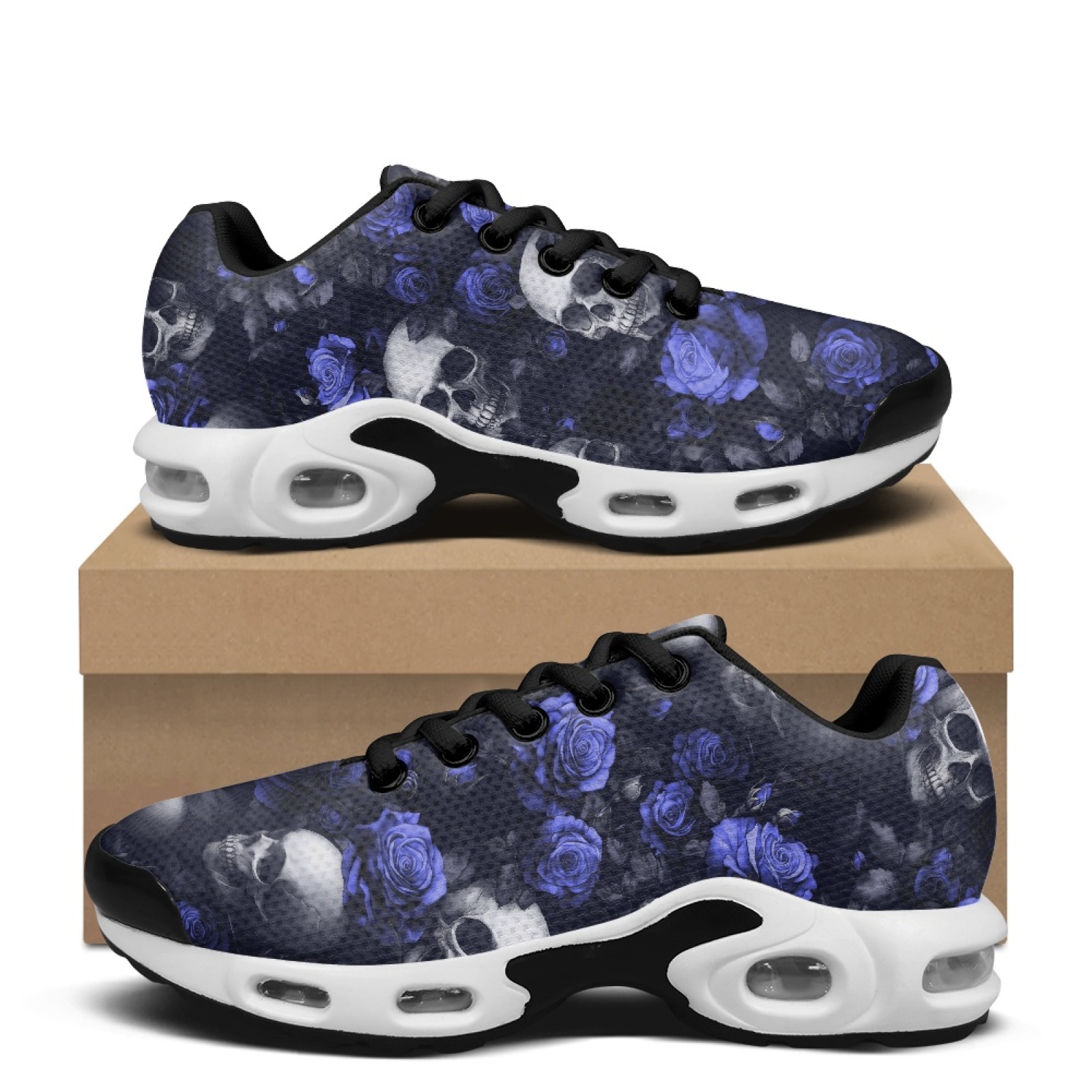 PENSTROLL Blue Rose Skull Mesh - Air Cushion Jogger Shoes Men recensie en prijs