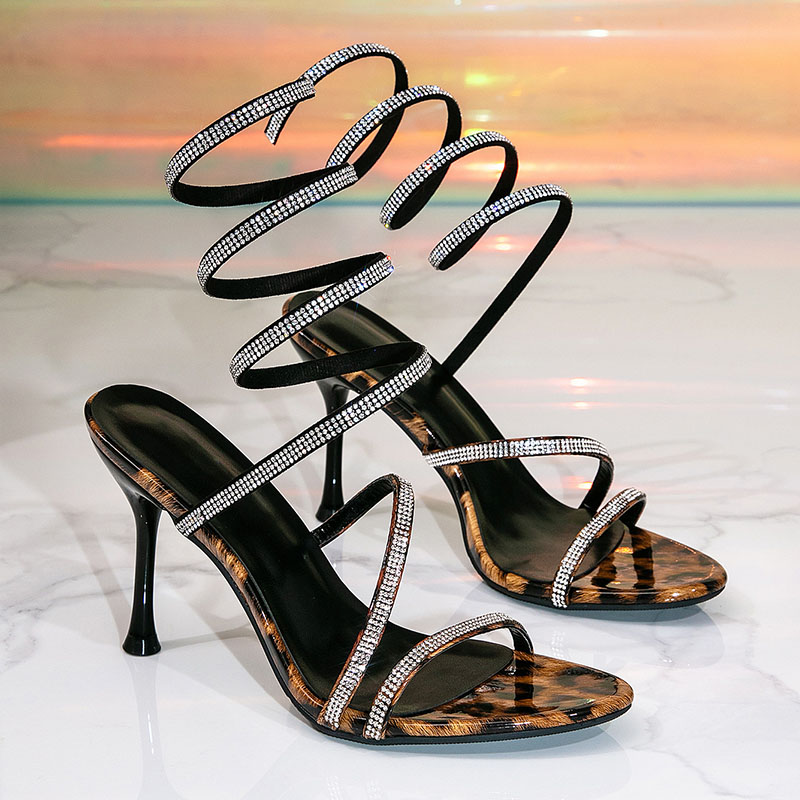 Modieuze open teen luxe strass - Sandals recensie en prijs