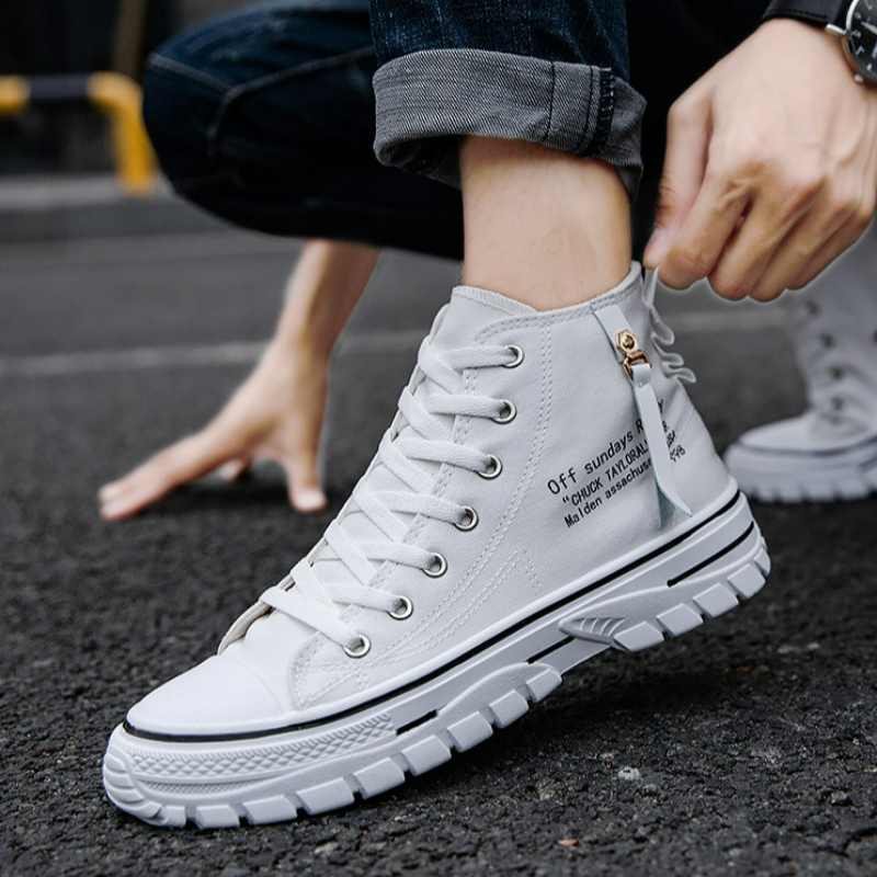 Mannen Schoenen Hoge Canvas Sc - Breathable Mesh Athletic Shoes recensie en prijs