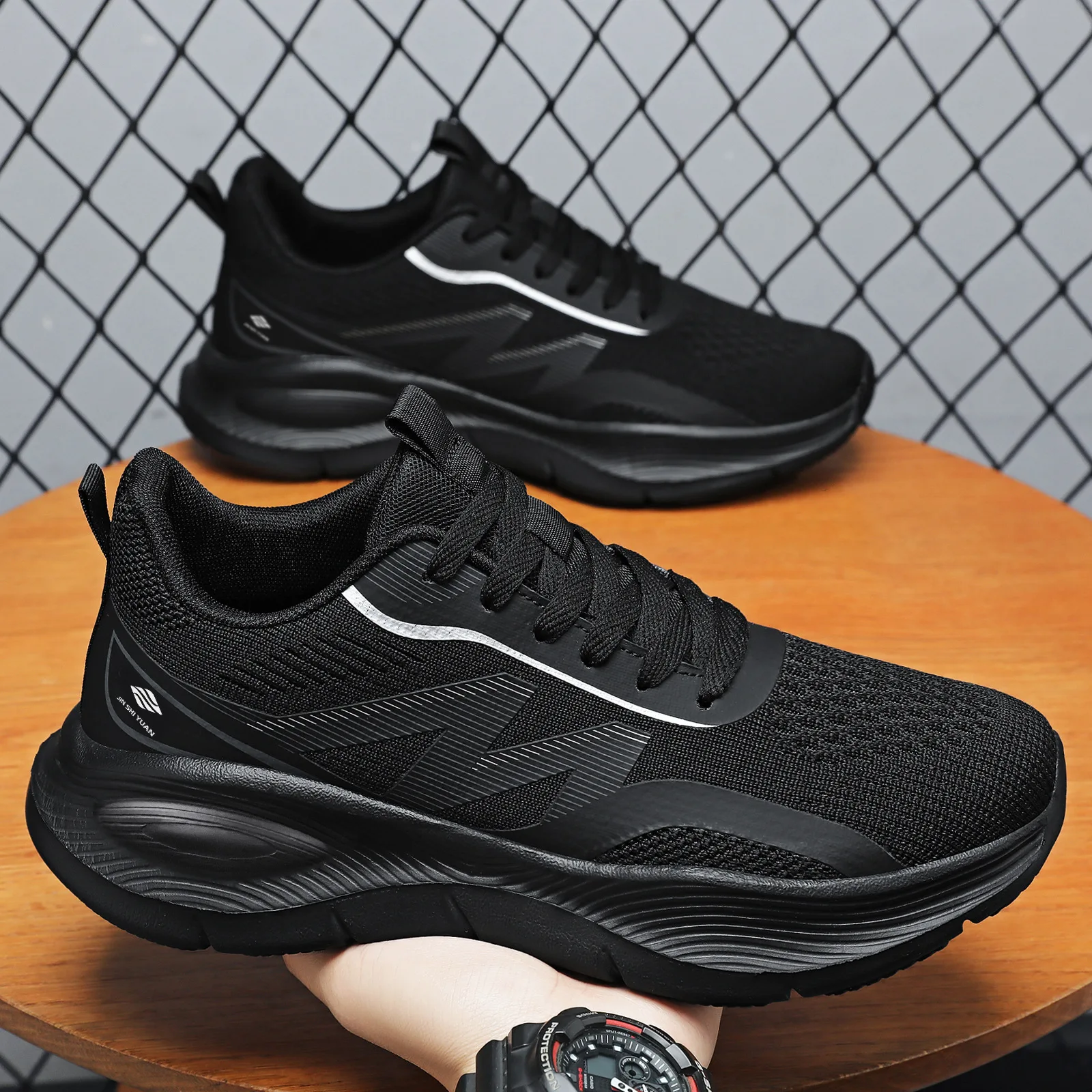 Heren Mesh Running Sneakers Li - Shock Absorbing Gym Trainers recensie en prijs